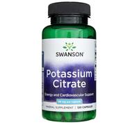 Swanson Citrate de potassium 99 mg - 120 Capsules