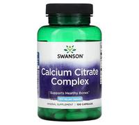 Swanson Complexe De Citrate De Calcium, 250 Mg, 100 Capsules