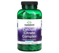 Swanson Complexe De Citrate De Calcium, 250 Mg, 300 Capsules