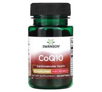Swanson - CoQ10 - Coenzym Q10 | Soutien énergétique et cardiaque avec antioxydants - 100 mg, 50 capsules