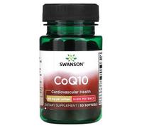 Swanson Coq10, Haute Efficacité, 100 Mg, 50 Capsules À Enveloppe Molle