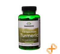 Swanson Curcuma 720mg 100 Capsules Santé Articulations Mobilité Complément