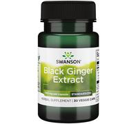 Swanson, extrait de gingembre noir, 100 mg, 30 légumes. Capsules - Livraison ...