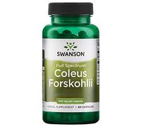 Swanson, Full Spectrum Coleus Forskohlii (Forskoline), Haute Dosé, 60 Capsules, Sans Soja, Sans Gluten, Sans OGM