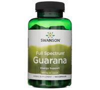 Swanson Full Spectrum Guarana 500 mg - 100 Capsules