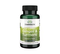 Swanson Gingembre & Curcuma - 60 Capsules