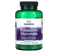 Swanson Gluconate De Potassium, 99 Mg, 100 Capsules