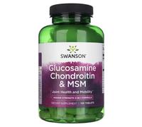 Swanson Glucosamine Chondroïtine et MSM - 120 Comprimés