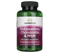 Swanson Glucosamine, Chondroïtine & MSM - 120 Comprimés