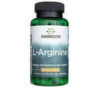 Swanson L-Arginine 500 mg - 100 Capsules