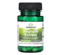 Swanson - Magnolia Bark, 400mg - Extrait de Magnolia en Capsules | Soutient la stabilité de l'humeur et la réduction du stress - 30 Capsules