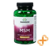 Swanson Msm 1000 MG Joint Santé Et Mobilité Support Supplément 120 Capsules