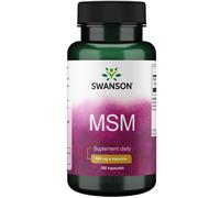 SWANSON MSM 500mg 100 capsules