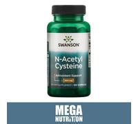 Swanson N-Acétyl Cystéine Boost Foie Santé & Désintoxication 600mg 100 Capsules