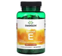 Swanson Natural E, 1000 Ui, 100 Capsules À Enveloppe Molle