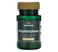 Swanson - Phosphatidylserine, 100 mg | Soutien des fonctions cognitives et de la santé cérébrale - 100 mg, 30 capsules