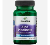 Swanson Zinc (Picolinate) 22 mg, 60 capsules