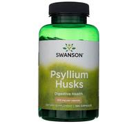 Swanson Psyllium Husks 610 mg - 100 Capsules