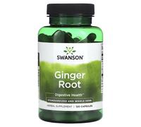 Swanson, racine de gingembre, 250 mg, 120 gélules - envoi éclair