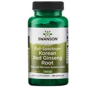 Swanson Racine de ginseng rouge coréen à spectre complet - 90 gélules