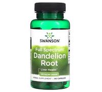 Swanson Racine de Pissenlit 515mg - 60 capsules | Complément alimentaire naturel pour la digestion et la détoxification