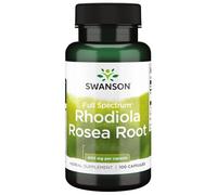 Swanson, Rhodiola Rosea Root (Extrait de Racine de Rose), 400mg, 100 Capsules, Hautement Dosé, Sans Soja, Sans Gluten, Sans OGM