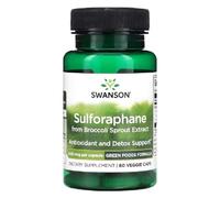 Swanson - Sulforaphane 400 mcg | Soutien Antioxydant & Détoxification du Foie - 60 Capsules