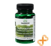 Swanson Sulforaphane Extrait De Pousse De Brocoli 400 mcg 60 Capsules