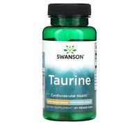 Swanson Taurine, 1000 Mg, 60 Capsules Végétariennes