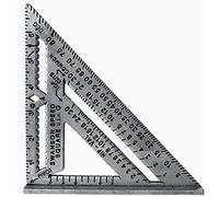 Swanson Tool Co Équerre Pro Speed Square de 17,8 cm avec livre bleu, Outillage pour Bricolage, modèle S0100-A