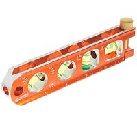 Swanson Tool Co TL041M Niveau torpille magnétique avec collier de serrage en laiton, 15 cm, orange