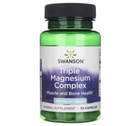 Swanson Triple Magnesium Complex 400 mg - 30 Capsules