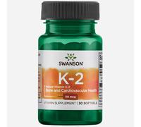 Swanson Ultra Vitamine K2 naturelle 50 µg - 30 gélules