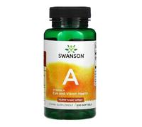 Swanson Vitamine A 10 000 UI - 250 Softgels | Complément Haute Puissance pour la Santé Immunitaire et Visuelle