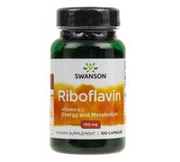 Swanson Vitamine B-2 (Riboflavine) 100 mg - 100 Capsules