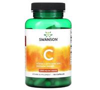 Swanson Vitamine C avec Extrait de Cynorrhodon, 1000mg - 90 comprimés | Soutien Immunitaire et Antioxydant Puissant