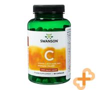 Swanson Vitamine C avec Rose Églantier 90 Gélules Immunitaire Support Supplément