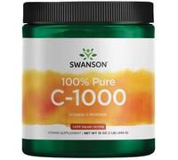 Swanson Vitamine C Pure 1000mg 454g - Complément de Qualité