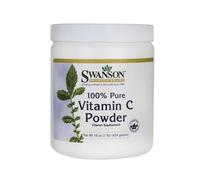 Swanson Vitamine C Pure 1000mg 454g - Complément de Qualité