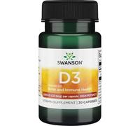 SWANSON Vitamine D-3 1000UI 30 capsules