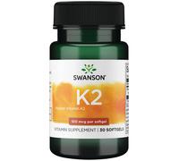 Swanson, vitamine K2, 100 mcg, 30 gélules molles - envoi éclair