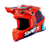 Swaps Casque Off-road Junior S886 Rock It Red Mission