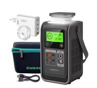 SWAREY Batterie Externe 60,000 mAh, Power Bank de Charge Rapide PD 140W Bidirectionnelle pour Ordinateur Portable, Smartphones, iPad, tablettes (avec Chargeur 140W)