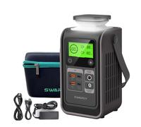 SWAREY Batterie Externe 60,000 mAh, Power Bank de Charge Rapide PD 140W Bidirectionnelle pour Ordinateur Portable, Smartphones, iPad, tablettes (avec Chargeur 65W)