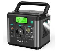 SWAREY Générateur Solaire Portable 300W(500W Pic) 220V Puissante Generateur Electrogene 220V 222Wh