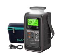 SWAREY S200 Batterie Externe 192Wh LiFePO4 Power Bank de grande Capacité avec Sac de Rangement, Charge ultra rapide Type-C PD 140W, DC 120W, USB QC3.0