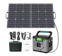 SWAREY S500 PRO Générateur Solaire 220V 518Wh Station D'Énergie avec panneau Solaire Pliable 100W, Version 2023 Améliorer