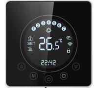 SWAREY Smart WiFi Thermostat, Thermostat d'ambiance avec écran tactile Programmable numérique, contrôle APP, compatible avec Alexa, Google Home, Chauffage électrique par le sol, pour maison, école, bu