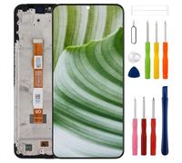 swark [Avec cadre] Nouveau écran LCD 6,58" pour Vivo Y55 5G V2127, V2154 Écran tactile LCD numériseur avec kit d'outils de réparation mis à niveau