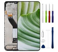 swark [Avec cadre] Nouvel écran LCD pour Redmi 14C 2411DRN47C 2409BRN2CA 2409BRN2CG/Poco C75 Écran tactile LCD numériseur avec kit d'outils de réparation mis à niveau